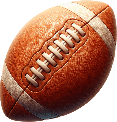 foot ball.
Single Game Texture. In-Game asset. 2d. Blank background. High contrast. No shadows.