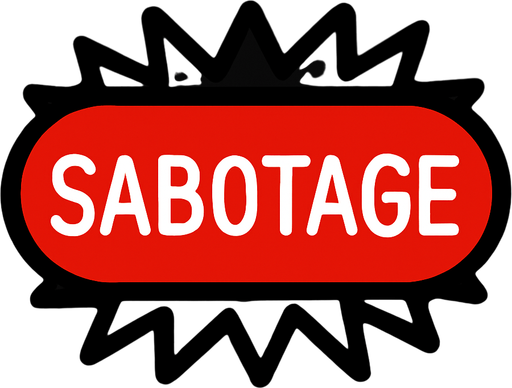 among us sabotageIndicator.
In-Game asset.  2d.  High contrast.  No shadows
