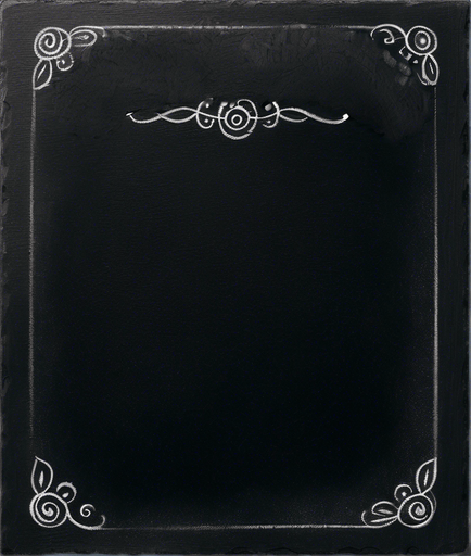 Text "NOVICE BREW" handwritten in white chalk