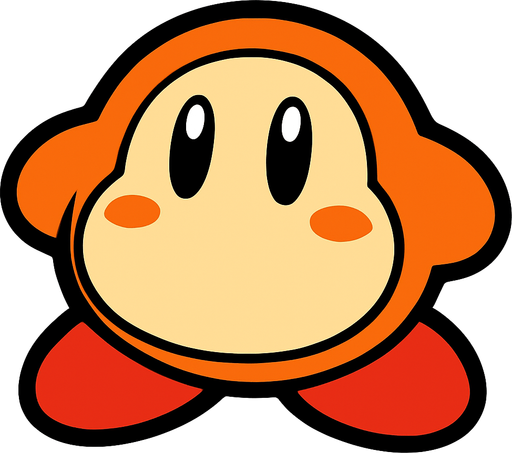 Waddle dee.
In-Game asset.  2d.  High contrast.  No shadows
