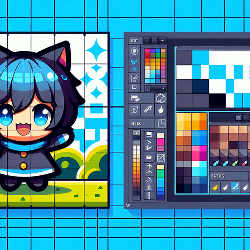 cubetto anime.
Single Game Texture. In-Game asset. 2d. Blank background. High contrast. No shadows.