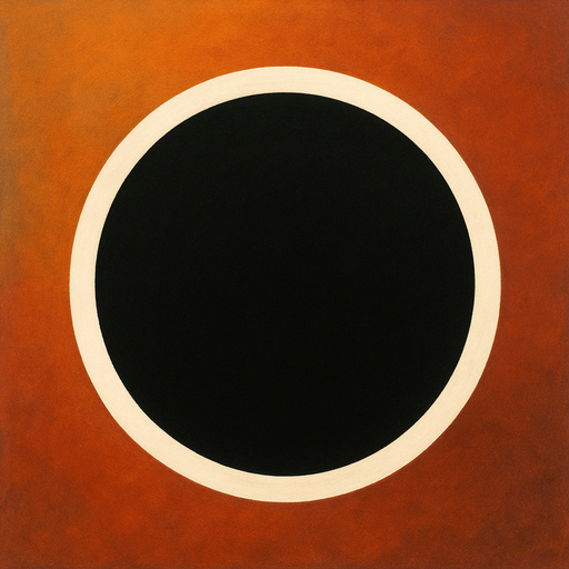 empty circle with thick white border