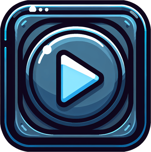 Play_button.
Single Game Texture.  In-Game asset.  2d.  Blank background.  High contrast.  No shadows