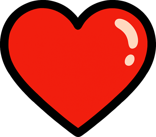 Kalp.
In-Game asset.  2d.  High contrast.  No shadows