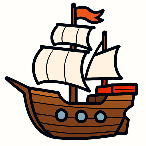 Ship.
In-Game asset.  2d.  High contrast.  No shadows