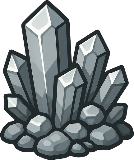 Platinum Cevheri - Yazısız.
In-Game asset.  2d.  High contrast.  No shadows