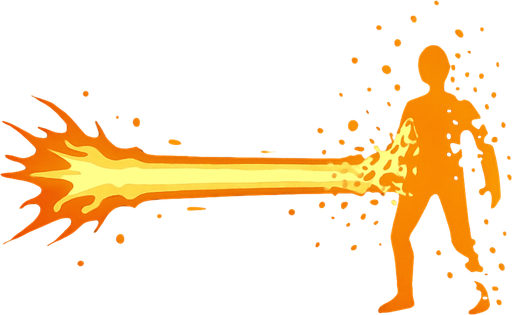 Beam of disintegration.
In-Game asset.  2d.  High contrast.  No shadows