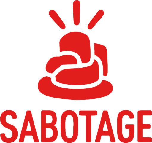 among us sabotageIndicator.
In-Game asset.  2d.  High contrast.  No shadows