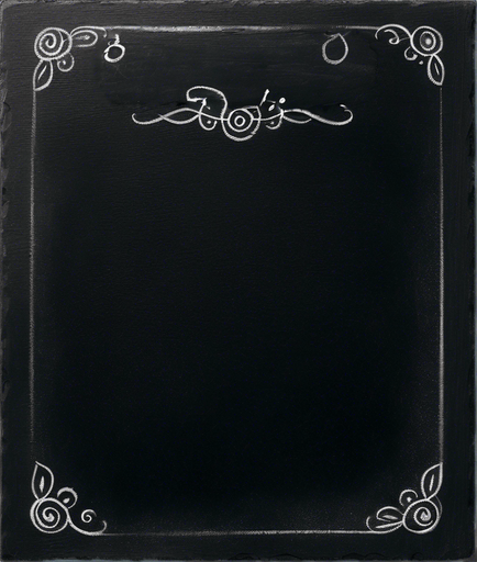 "POTION" handwritten in chalk