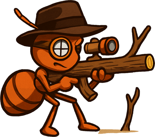 ikibacağı olsun havalı bir şapkası olsun ve gözünde nişangah olsun