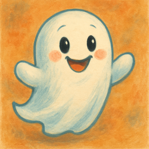 friendly ghost.