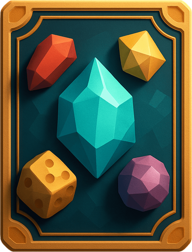 The back of the playing card will not have traditional playing card symbols and will include 3D visuals..
In-Game asset. 3d