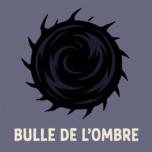 Bulle de l'ombre.
In-Game asset.  2d.  High contrast.  No shadows