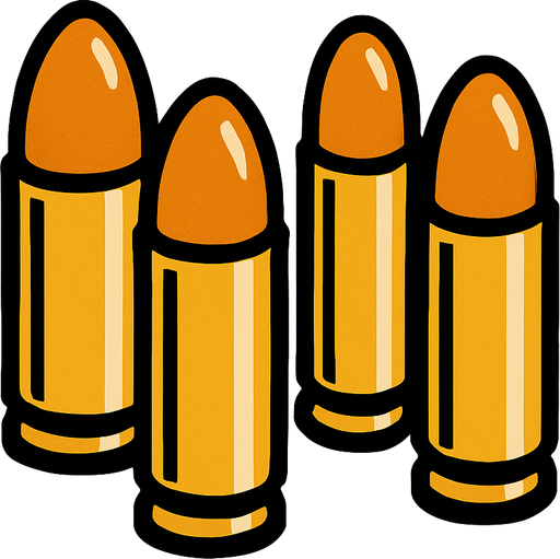 balas.
In-Game asset.  2d.  High contrast.  No shadows