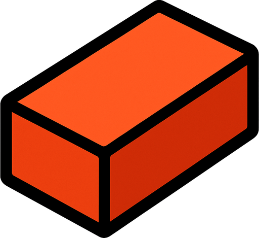 Survivor.io style 2D brick made by HABBY PTE. LTD..
In-Game asset.  2d.  High contrast.  No shadows