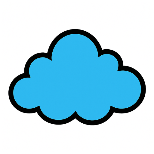 bulut.
In-Game asset.  2d.  High contrast.  No shadows