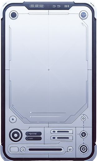 A minimalist and futuristic user interface for a general game, designed for a handheld mobile phone. The screen is dominated by a clean, blank background with a smooth, uniform surface, exuding simplicity and clarity. The layout is ultra-minimalistic, with no visible elements, icons, or text, ensuring a completely distraction-free aesthetic.

The design features a subtle gradient or soft texture across the background to suggest depth while maintaining an overall empty and spacious appearance. The edges of the interface are clean and sharp, framing the blank canvas without any clutter. This design embodies a modern, functional aesthetic, perfectly suited as a versatile base for any interactive or game-focused UI..
Single Game Texture. In-Game asset. 2d. Blank background. High contrast. No shadows.