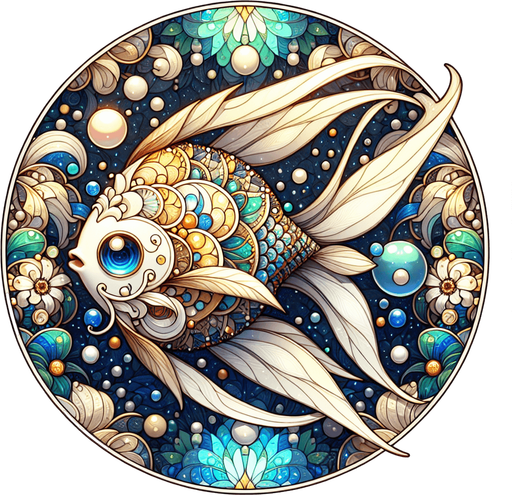 A realistic celestial pearl danio.
Single Game Texture. In-Game asset. 2d. Blank background. High contrast. No shadows.