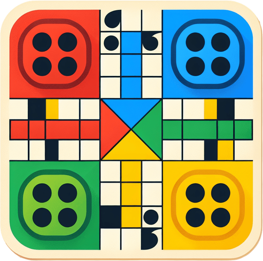 ludo like.
Single Game Texture. In-Game asset. 2d. Blank background. High contrast. No shadows.