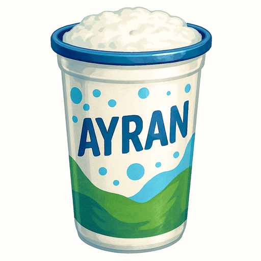 Ayran - Gerçekçi - Yazısız.
In-Game asset.  2d.  High contrast.  No shadows