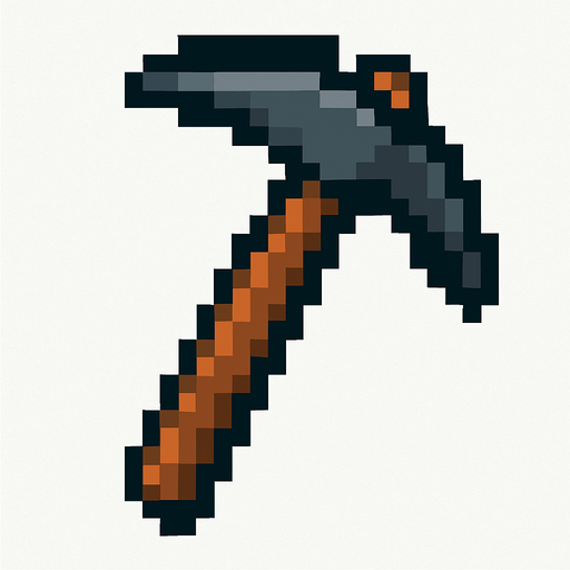 pico de madera pixart.
In-Game asset.  2d.  High contrast.  No shadows