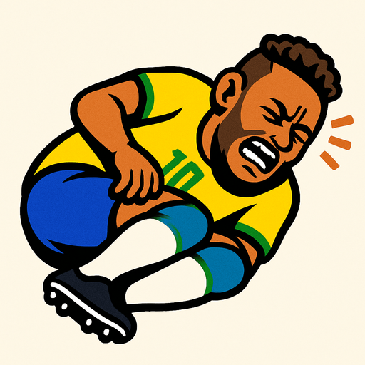 neymar rolling.
In-Game asset.  2d.  High contrast.  No shadows