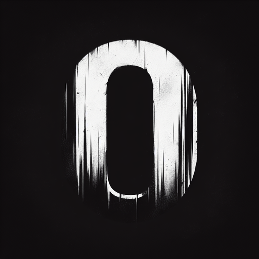 the number 0 written in black, make the numbers eerie.
Single Game Texture. In-Game asset. 2d. Blank background. High contrast. No shadows.