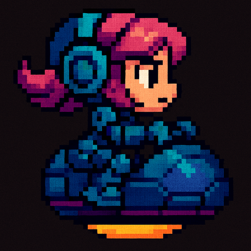 Make it pixel art style