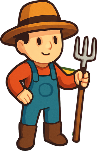 Fullscreen modern App Store landscape banner, 16:9, high definition, for a game titled "Hex Farm Builder" and with the description "Strategic turn-based farming game on a hexagonal grid where players move a character and build farm structures on special colored tiles to maximize points in 20 turns.". No text on banner!