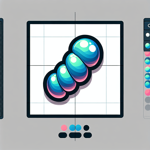 Rounded edges and gradient that seamlessly connects to other body parts (like a caterpillar or tube) single bubble.
Single Game Texture.  In-Game asset.  2d.  Blank background.  High contrast.  No shadows