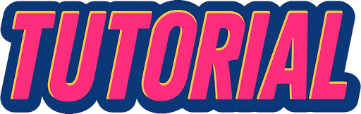 An SVG that says ‘Tutorial’