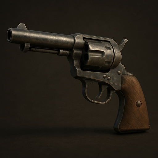 old 6-shooter pistol.
In-Game asset