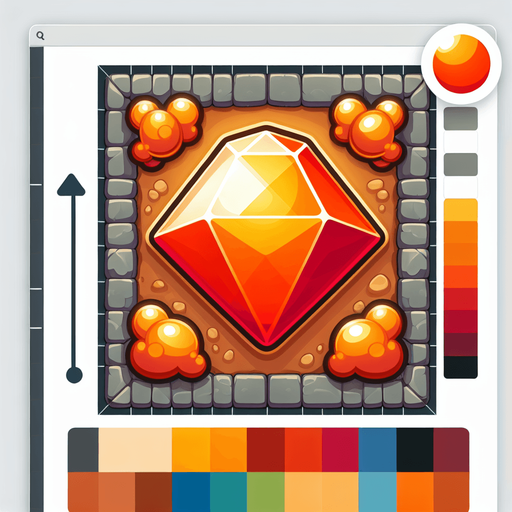 orange.
Single Game Texture.  In-Game asset.  2d.  Blank background.  High contrast.  No shadows