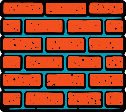 Street wall.
In-Game asset.  2d.  High contrast.  No shadows