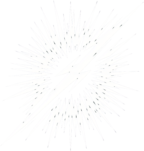 trace blanche verticale d'un effet de coup de ninja