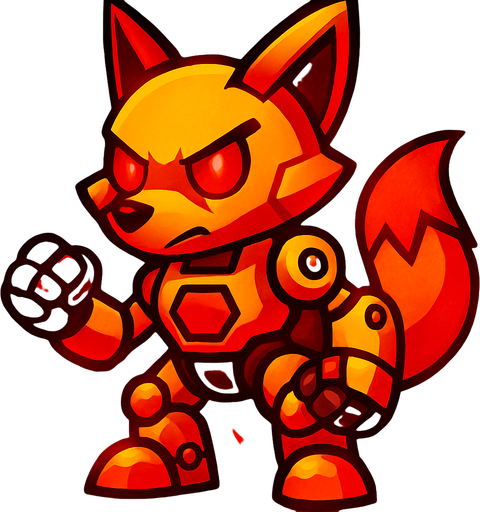 Con ojos rojos y aura roja