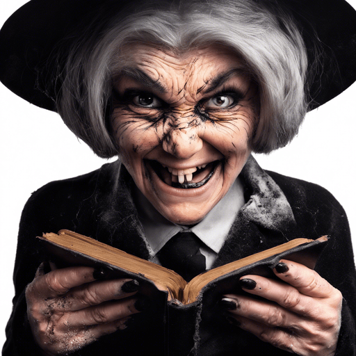 same but very angry and all covered in soot