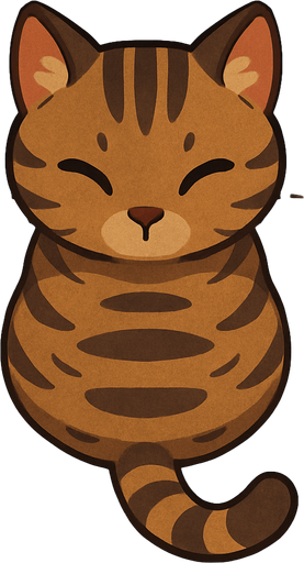 cat top view.
In-Game asset