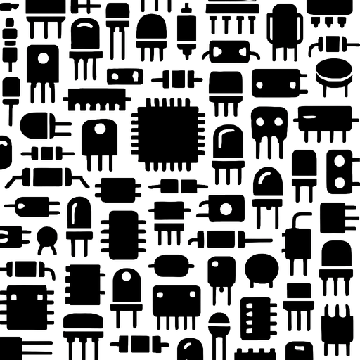 Metal con pequeños componentes de electrónica, ocupar toda la imagen, visto desde arriba.
In-Game asset.  2d.  High contrast.  No shadows