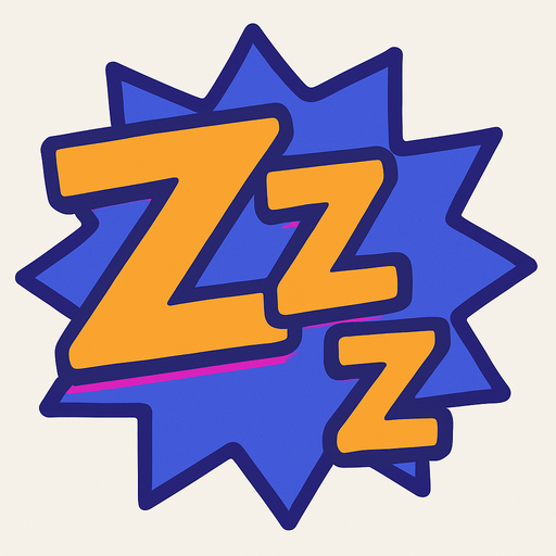 zzZZZ.
In-Game asset.  2d.  High contrast.  No shadows