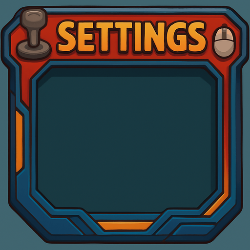 сделать надпись settings вместо upgrade, вместо звездочки джойстик как в авиасимуляторах, вместо срелочки вверх мышка