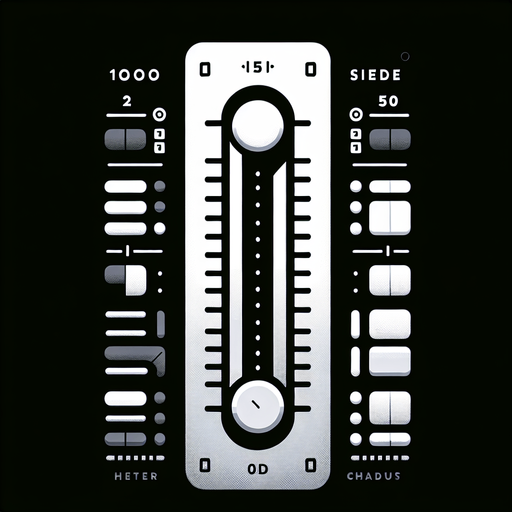 vertical slider. 1000 pixels tall and 50 pixels wide. with numbers 1 at top and 10 at bottom. 2d in-game asset. blank background no shadows. high contrast
Single Game Texture. In-Game asset. 2d. Blank background. High contrast. No shadows.
