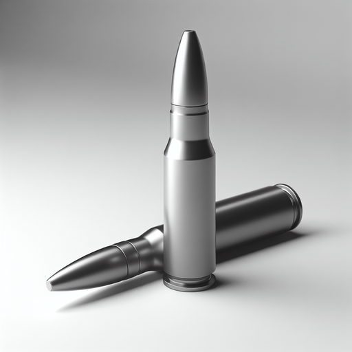 the bullet is of 1 inch and is of m4 rifle..
Single Game Texture. In-Game asset. 3d. Blank background. High contrast. No shadows.
