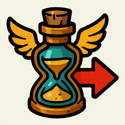 bir ortaçağ eşyası bize hız veriyor ne olur bilmiyorum.
In-Game asset.  2d.  High contrast.  No shadows