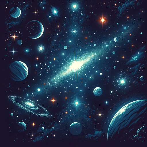 make a space type background.
Single Game Texture. In-Game asset. 2d. Blank background. High contrast. No shadows.