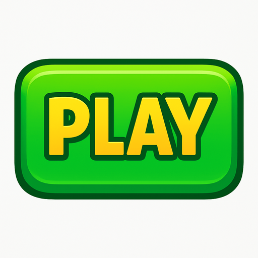 Green button that’s Ays play on It.
In-Game asset.  2d.  High contrast.  No shadows