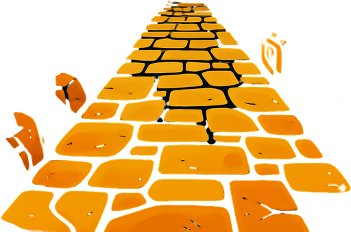 A background in a style similar to the Temple Run game with wrapped.
In-Game asset.  2d.  High contrast.  No shadows