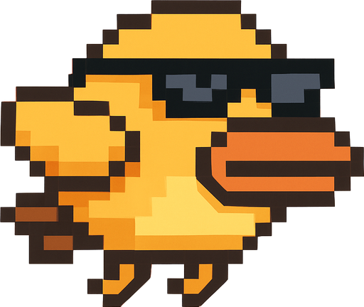 Make a sigma flapy bird.
In-Game asset.  2d.  No shadows