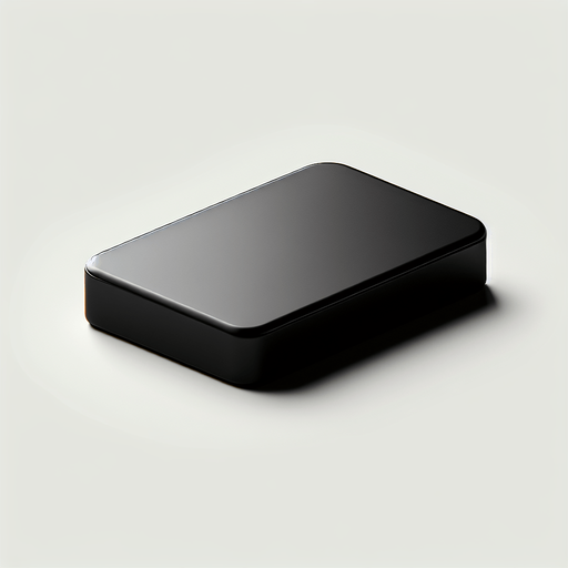 empy black rectangular button.
UI