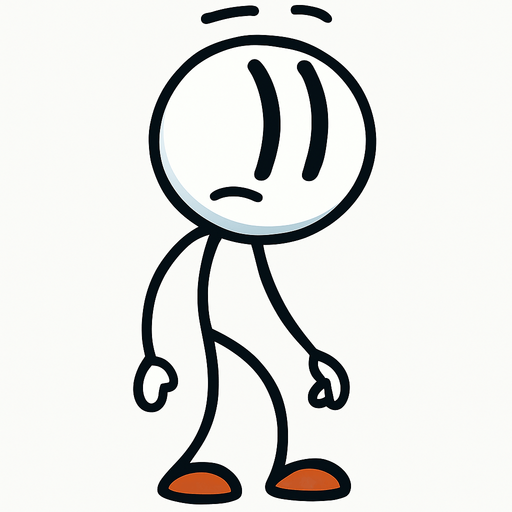 Henry Stickmin.
In-Game asset.  2d.  High contrast.  No shadows